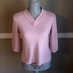 Pink sweater
